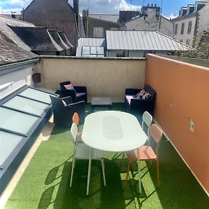 Appartement En Plein Centre Avec Terrasse, Concarneau